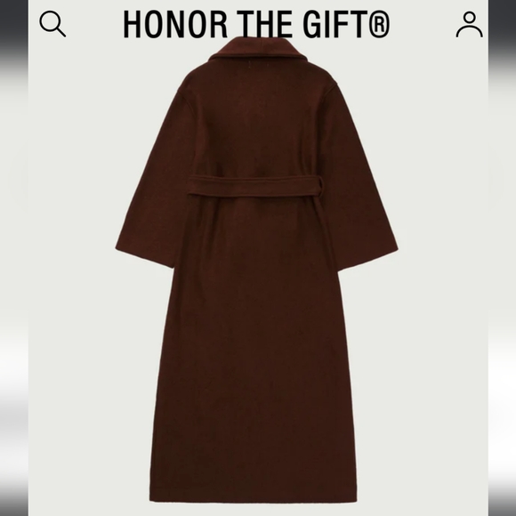 🌸 Absolutely Last Drop 🌸Honor the Gift Robe Coat - Picture 3 of 10